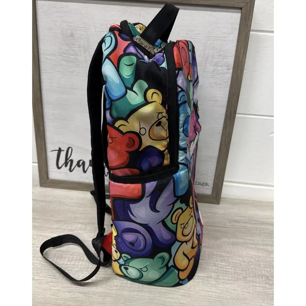Sprayground Gummy-Bear Lips Backpack Multicolor Laptop Travel Bag